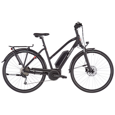Bicicletta da Trekking Elettrica ORTLER BOZEN TRAPEZ Nero 2021 0